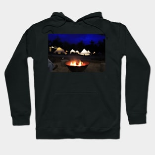 Glamping at Bay of Fires Bush Retreat Hoodie